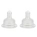 THERMOBABY silicone pacifiers large medium 2 pieces