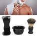MIXCUT Beard Foam Brush Set for Men | Grooming Brush with Soap Dish & Stand | Nylon Hair Beard Care Essentials - Buy Online on GoSupps.com