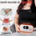 Buy Mycici Portable Electrical Waist Heating Tape & Menstrual Pillow 45 C Temperature Massaging Relief for Cramps | International Shipping Available - Buy Online on GoSupps.com