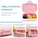2 Pack Daily Pill Case Travel Pill Box with Label, Waterproof Portable Supplement Case Medicine Container Compact for Pocket - Pink (2 Count) - Buy Online on GoSupps.com