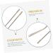 Buy Tovinanna Metal Stirrup Replacement Pair - Universal Glasses Arm & Bracket - Golden 12.5x0.3cm | International Shipping Available - Buy Online on GoSupps.com