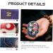 Goohochy Reusable Metal Gymnastics Massage Balls Set | Fengshui Handrolling Balls for Wrist Exercise | Cloisonne Iron Fitness Sport - Buy Online on GoSupps.com