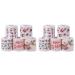 Bumdenuu 5 Styles Paper Roll Tissue Paper Towels Xmas Office Room Toilet Paper 10 Roll