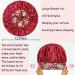 Satin Bonnet 4 Pack for Black Women - Silk Sleep Caps for Curly Hair - Wide Soft Band - Hair Bonnet for Sleeping - Set of 4 - Buy Online on GoSupps.com