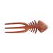 Marycrafts Wooden Fish Bone Hair Fork | Handmade Hair Pin Stick Accessory - Buy Online on GoSupps.com