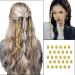 Lmyzcbzl Aluminum Dread Locks 30 Pcs Aluminum Dreadlocks Metal Cuffs Dreadlocks Accessories Dreadlocks Woven Hair Accessories Gold - Buy Online on GoSupps.com