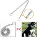 BAIYSFFG Metal Choke Chain for Dog Dog Choker Silver Plating No Pull Pet Collar Chain for Medium Dogs Training Walking (55cm) - Buy Online on GoSupps.com