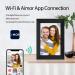 10.1 Inch WiFi Digital Photo Frame | IPS HD Touch Screen | Smart Cloud Picture Frame with 16GB Storage | Auto-Rotate | AiMOR APP | Easy Setup for Remote Sharing (Black) - Buy Online on GoSupps.com