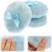 Housoutil Houppettes Poudre B b 3 Pcs Ronde Coton Doux Bleu N ud Confortable pour Soin Apr s Bain Usage Voyage 10x10x3cm Bleu Ciel - Buy Online on GoSupps.com