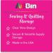 ArtBin 6999AB Fabric Strip Case - Quilting & Sewing Organizer | Translucent Plastic Storage Case - Buy Online on GoSupps.com