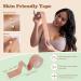 Udaily Boob Tape: 2.5inch Body Tape for A-E Cup, Breast Lift & Support with Silicone Petals - Large Breast Kinesiology Tape - Buy Online on GoSupps.com