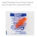 Howard Leight Quiet Reusable Earplugs 100 Pairs (QD1) - Orange | Honeywell - Buy Online on GoSupps.com