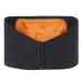Women Men Winter Thicken Thermal Plush Waist Warmer Adjustable Hook Lumbar Support Belt Stomach Warming Protector Wrap Back Brace Band Black