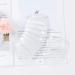 Cinaci 30 Pack 3 Inch White Clear Plastic French Hair Side Combs - Wedding Bridal Veil Comb Hair Clips with 23 Teeth - Small Clear Barrettes for Women - Buy Online on GoSupps.com