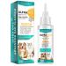 Ear Care for Dogs Ear Cleaner for Dogs provides relief for yeast infection itching and odours-first aid antiseptic ear drops for dogs is an antibacterial dog ear cleaner for puppy cats and dogs 50ml
