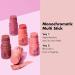 Buy eleven Monochromatic Multi Stick - Luxurious Luminous Berry Creamy Color for Eyes & Lips Vegan & Cruelty-Free 4.4g - Buy Online on GoSupps.com