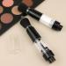 Refillable Powder Brush 2-in-1 Retractable Makeup Brush with Refillable Loose Powder Bottle Manual Press Automatic Travel Makeup Brushes for Color Highlight Contour Blush Powder Jars - Buy Online on GoSupps.com