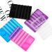 Worparsen Nail Art Palette Eye-catching Vivid 7 Slots Nail Art Brush Holder Compatible with Women Black - Buy Online on GoSupps.com