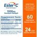 Ester-C Vitamin C 1000 mg - 60 Coated Tablets for Immune Support - Buy Online on GoSupps.com