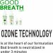 Goodbreath Labs Halitosis Mouthwash | Ozone Technology | Alcohol-Free Lemon-Mint Oral Rinse for Bad Breath & Gum Disease - 16 oz - Buy Online on GoSupps.com