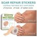 Silicone Scar Removal Tape for Acne, C-Section & Surgery Scars - 2 Rolls, 6-12 Month Supply, 1.6 x 60 Per Roll - Buy Online on GoSupps.com