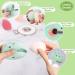 Shop Eco-Friendly Makeup Brushes & Sponge Holder Set - Soft Waterproof Organizer for Travel - Light Green - Buy Online on GoSupps.com
