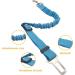 Buy Adjustable Dog Seat Belt 2-Piece Set | Blue Dog Safety Belt for Car - Premium Quality & International Shipping - Buy Online on GoSupps.com