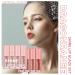 4PCS Moisturizing Lip Oil Gloss Set | Long Lasting Waterproof Formula | Non-sticky & Non-fade | Tinted Lip Stain Care Kit for Hydrated Lips - Buy Online on GoSupps.com