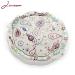 Jinvun Silver Vintage Round Purse Double Sided Mirror with Magnification - Compact Handheld Mirror for Makeup, Travel, and Vanity - Buy Online on GoSupps.com