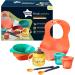 Tommee Tippee Weaning Starter Kit | Toddler Feeding Set with Bowls, Spoons, Bib, Sippy Cup, Storage Pots | 100% Leak-proof | 4m+ | 8 Count - Buy Online on GoSupps.com
