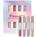 8 Colors Liquid Glitter Eyeshadow Metallic Shimmer Glitter Eyeshadow Makeup for Eyes | Double Head Design Quick Dry Waterproof Makeup Kit 8 Colors Aezon 02 - Buy Online on GoSupps.com