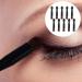 PLAFOPE 10pcs Double Ended Eye Shadow Stick Eye Makeup Accessory Makeup Eyeshadow Sponge Horse Hair Black - Buy Online on GoSupps.com