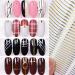 JAKSSO 3D Metallic Nail Stickers - 12 Sheets Gold Silver Nail Decals for Acrylic Nails - DIY Nail Art Chains, Stripes, Lines - Manicure and Salon - Buy Online on GoSupps.com