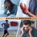 BioMag Heart-Shaped Magnetic Bracelet for Women - Titanium Steel - Strong Magnets - Gold Color - Buy Online on GoSupps.com