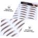 Housoutil 10 Pcs Eyebrow Stickers Temporary Brow Tattoos Artificial Eyebrow Cosmetic Eyebrow Trimming 6d - Buy Online on GoSupps.com