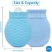 320ml Mini Hot Water Bottle with Soft Cover - Sky Blue | Silicone Warmers for Menstrual Pain Neck Relief & Cozy Comfort - Buy Online on GoSupps.com