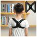 Meltor posture correction move men intelligent with vibration memory of the converter back holder correction Ruckenstutz belt adjustable reminding angle and straps
