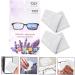 FOMIYES 10 Pcs Glasses Lens Wipes - Portable Eyeglasses Cleaning Cloths & Jewelery Cleaner for Crystal Clear Vision - Buy Online on GoSupps.com