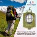 Lensatic Military Compass for Hiking - Tritium Compass Military Grade Style Camping Backpacking | Tactical Army Compass Survival Navigation | TurnOnSport Waterproof Sighting Compass with Pouch Green - Buy Online on GoSupps.com