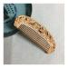 Comb Household Jewelry Hairdressing Retro Engraving Travel Care Portable Comb Natural wooden comb (Color : One Size)