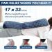 DAILYLIFE 17x33 Heating Pad Electric Blanket | UL Certified, 6 Heating Settings, Overheating Protection | Auto-Off, Machine Washable | Deep Blue Classic - Buy Online on GoSupps.com