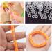 Luckkyme 3000 Pieces S Clips Bracelet Making Kit with 5 Crochet Hooks - Rubber Connectors for DIY Loom Bracelets - Buy Online on GoSupps.com