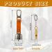 Bear Bell & Whistle - Leather Magnetic Silencer for Hiking Camping & Outdoor Safety | Loud Emergency Pipe - Buy Online on GoSupps.com