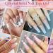 U-Shinein 2x10ml Pink Nail Glue Gel for Press on & Acrylic Nails - UV/LED Cure | Solid Gel Polish for Nail Art - Buy Online on GoSupps.com