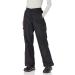 Arctix Women's Lumi Pull Over Fleece Lined Cargo Snow Pants Black X-Large