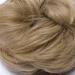 Short Messy Hair Bun Scrunchie in Ash/Blond - 35g Hairpiece Updo Ribbon Ponytail Extensions - Buy Online on GoSupps.com