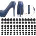 84Pcs Non-Slip High Heel Replacement Tips - Shoe Repair Dowels Protector - Buy Online on GoSupps.com