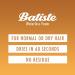 Batiste Waterless Cleansing Foam No Rinse Shampoo Cleanse + Strengthen with Almond Oil 125-ml Batiste Waterless Cleansing Foam Cleanse + Strengthen with Almond Oil 125mL - Buy Online on GoSupps.com