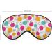 Circles Shapes Shining Dots Sleep Mask for Women | Adjustable Eye Shades with Elastic Strap - Comfortable Sleep Anywhere - Buy Online on GoSupps.com