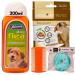 Dog Flea Cleansing Bundle | Johnsons Flea Shampoo for Dogs and Puppies from 12 Weeks 1x 200ml | Healthy Treats Flea Guard 1x 70g | Grooming and Flea Care Comb x1 | 1x Squeaky Donut Toy
